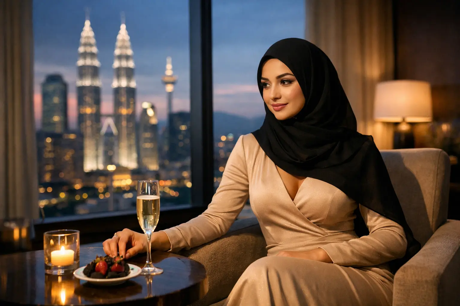 Hijab Escort in KL for Private Luxury Dates